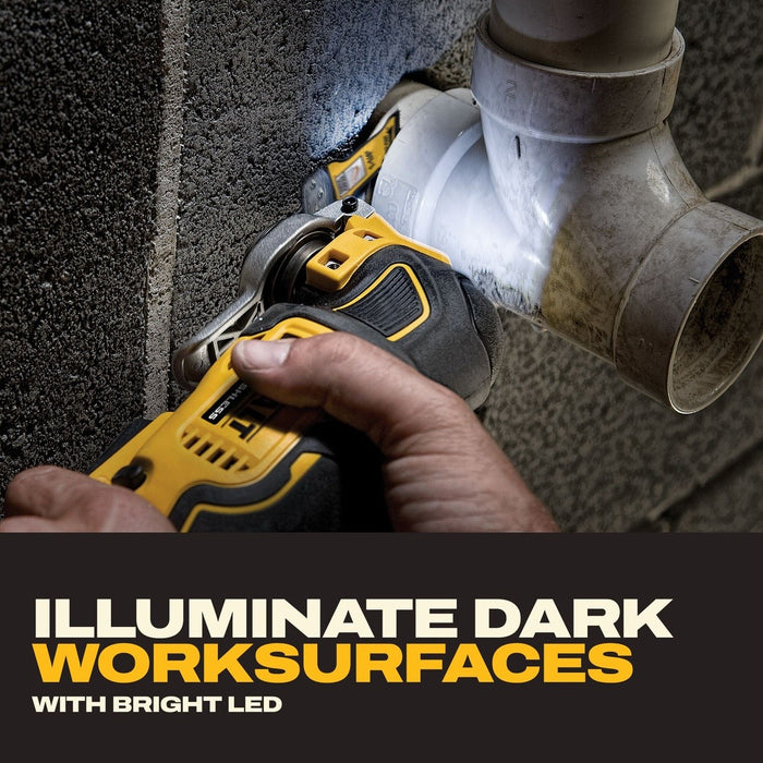 DeWalt DCS356D1 20V MAX XR Brushless Cordless Oscillating Multi-Tool Kit - 9
