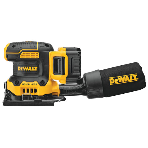 DeWalt DCW200D1 20V MAX XR Cordless 1/4 Sheet Variable Speed Sander Kit - 2