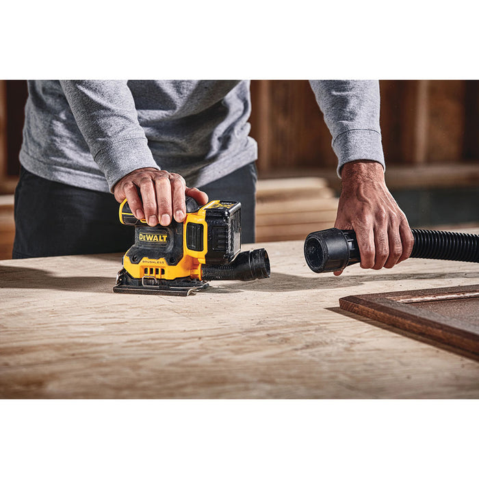 DeWalt DCW200P1 20V MAX XR Cordless 1/4 Sheet Variable-Speed Sander Kit - 6