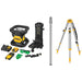 DeWalt DW079LGK 20V MAX Green Tough Rotary Laser Kit