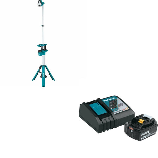 Makita DML813 Tower Work W/ BL1850BDC1 18V LXT Li-Ion Battery and Charger Starter Pack (5.0 Ah)