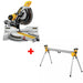 DeWalt DWS779 12" Sliding Compound Miter Saw 15 Amp. w/ DWX723 Miter Saw Stand