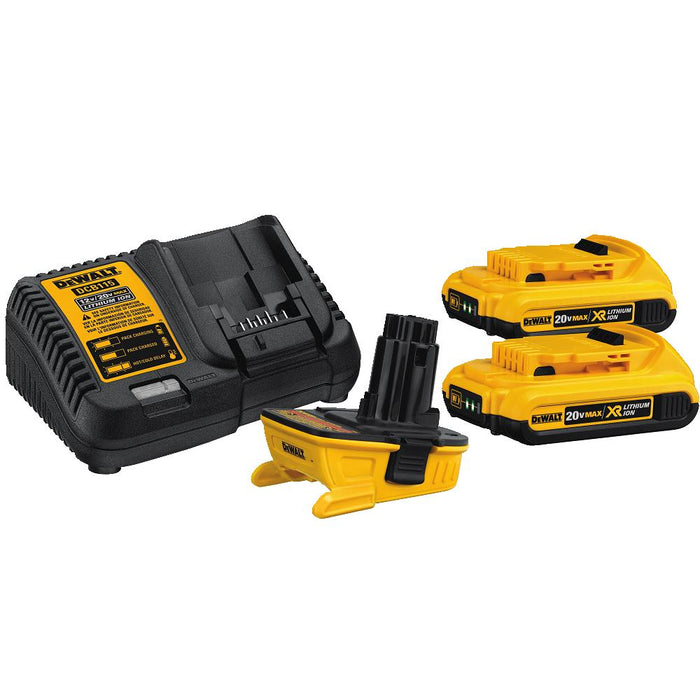 DeWalt DCA2203C 20V MAX Battery Adapter Kit for 18V Tools