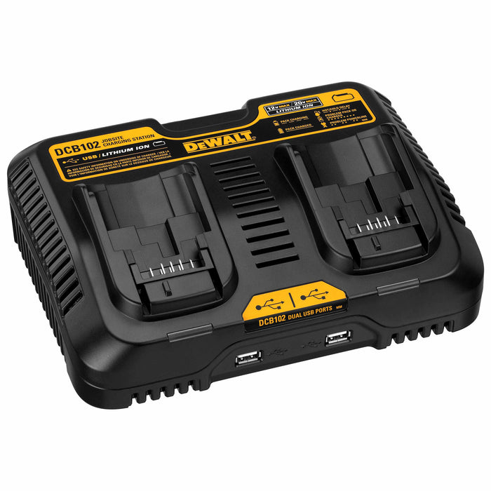 DeWalt DCB102 12V - 20V MAX* Jobsite Charging Station - 2