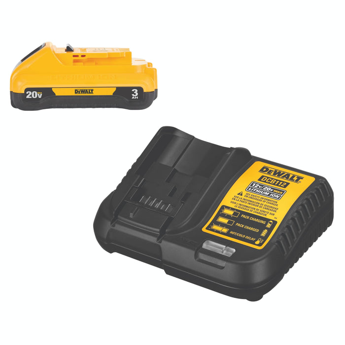 DeWalt DCB230C 20V MAX Starter Kit with 3 Ah Compact Battery & Charger