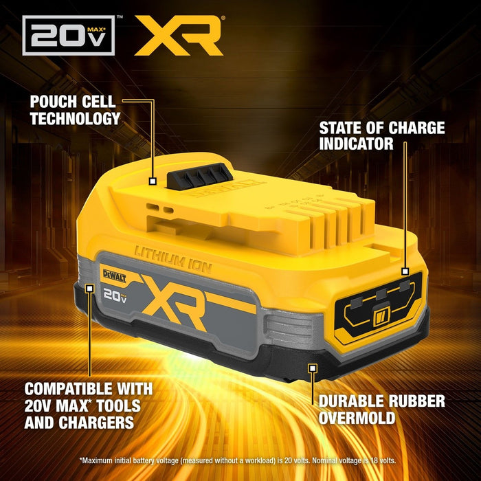 DeWalt DCBP034-2 20V MAX Powerstack Compact Battery Two Pack - 2