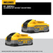 DeWalt DCBP520-2 20V Max PowerStack 5Ah Battery 2-Pack - 7