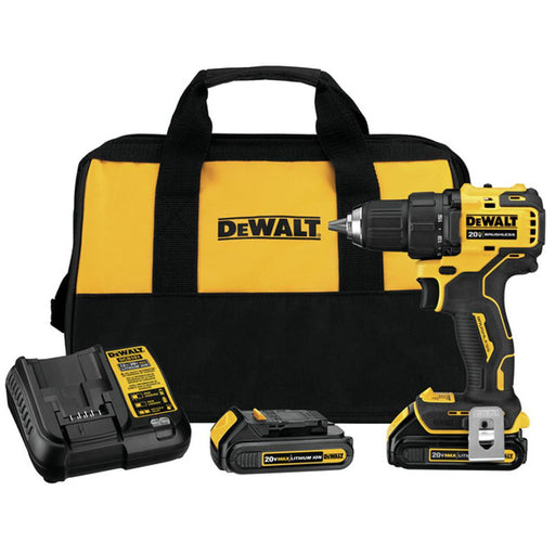 DeWalt DCD708C2 ATOMIC 20V MAX* Brushless Compact Drill/Driver Kit