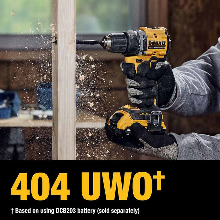 DeWalt DCD794B ATOMIC COMPACT SERIES 20V MAX Brushless Cordless 1/2 in. Drill/Driver (Tool Only) - 9