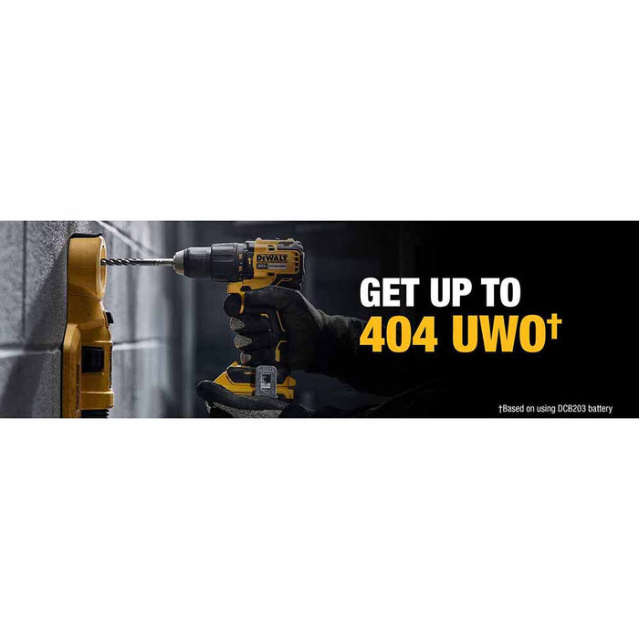 DeWalt DCD798D1 20V MAX Brushless Cordless 1/2 in. Hammer Drill Kit - 13