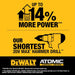 DeWalt DCD799B ATOMIC COMPACT SERIES 20V MAX Brushless Cordless 1/2 in. Hammer Drill (Tool Only) - 8