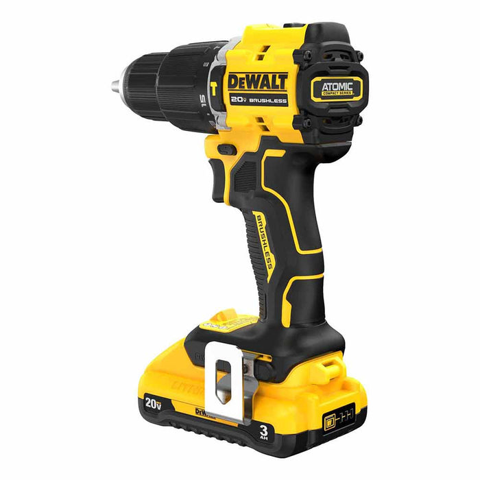 DeWalt DCD799L1 ATOMIC COMPACT SERIES 20V MAX Brushless Cordless 1/2 in. Hammer Drill Kit - 3