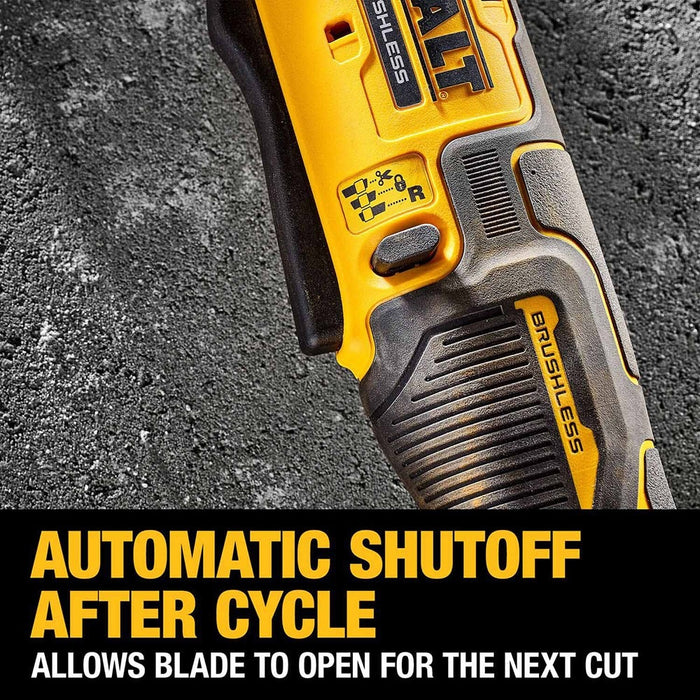 DeWalt DCE158D1 20V MAX* XR(R) Brushless Cordless Wire Mesh Cable Tray Cutter - 9