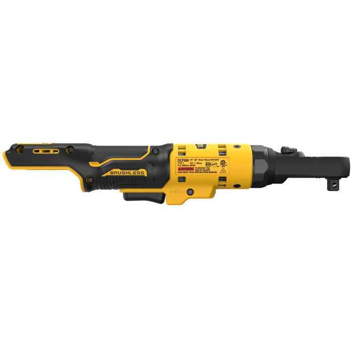 DeWalt DCF500B XTREME 12V MAX* 3/8" and 1/4" Brushless Cordless Sealed Head Ratchet (Tool Only) - 3