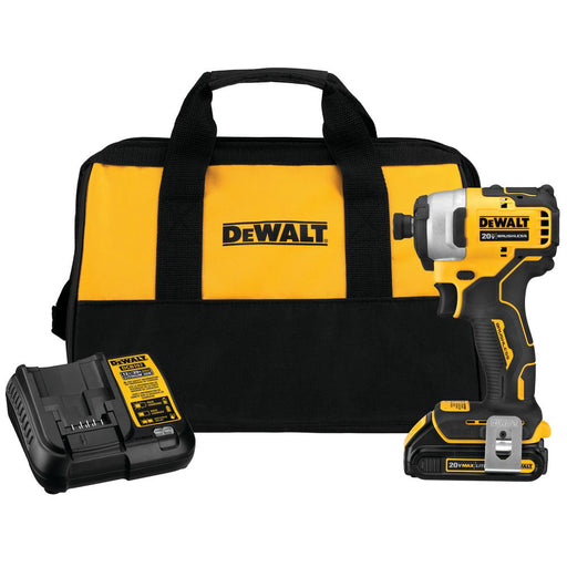 DeWalt DCF809C1 ATOMIC 20V Max Compact Brushless Impact Driver, Kit