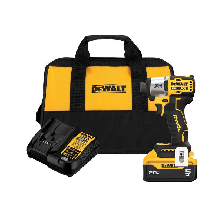 DeWalt DCF845P1 20V MAX XR 1/4 in. 3-Speed Impact Driver Kit - 4