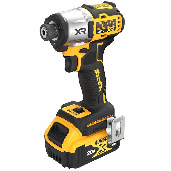 DeWalt DCF845P1 20V MAX XR 1/4 in. 3-Speed Impact Driver Kit - 5