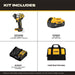 DeWalt DCF845P1 20V MAX XR 1/4 in. 3-Speed Impact Driver Kit - 5
