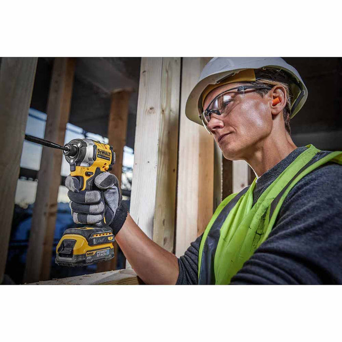 DeWalt DCF850E1 20V Max Atomic 1/4" Brushless Cordless 3-Speed Impact Driver Kit - 6