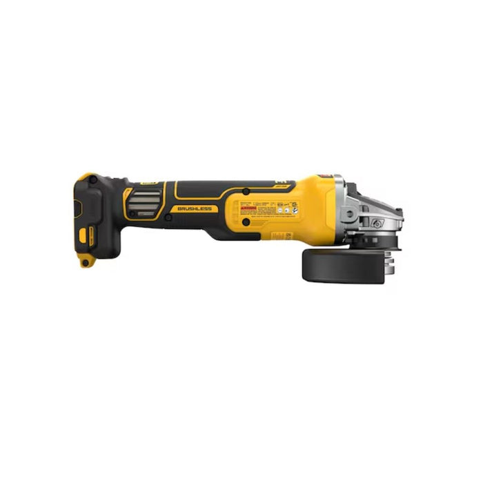 DeWalt DCG411VSB 20V Max* XR Brushless Cordless 4-1/2" - 5" Variable Speed Slide Switch Grinder (Tool Only) - 4
