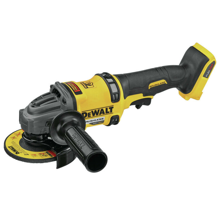 DeWalt DCG418B 60V Max Flexvolt 4-1/2" / 6" Grinder W Kick Back Brake - No Lock Bare Tool