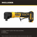 DeWalt DCG422B 20V MAX* ATOMIC Right Angle Die Grinder (Tool Only) - 3