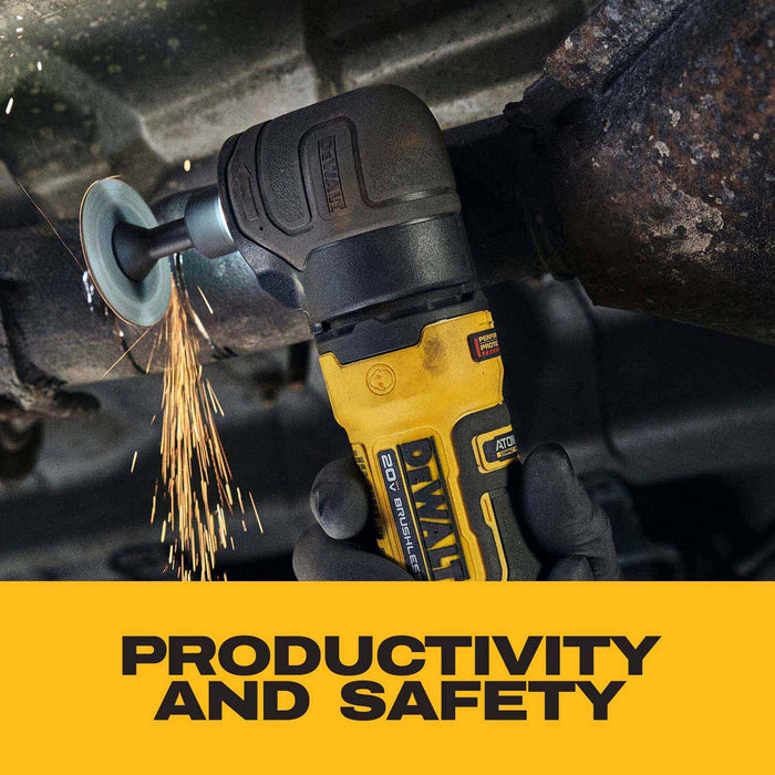 DeWalt DCG422B 20V MAX* ATOMIC Right Angle Die Grinder (Tool Only) - 10