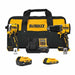 DeWalt DCK200D1P1 20V MAX 2-Tool Hammer Drill/Impact Combo Kit