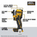 DeWalt DCK200D1P1 20V MAX 2-Tool Hammer Drill/Impact Combo Kit - 3