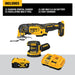 DeWalt DCK202P1 20V MAX XR Sander & Multi-Tool, Woodworking Kit, 2-Tool - 3