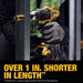 DeWalt DCK203P2 20V MAX 2-Tool Hammer Drill/Impact Combo Kit with Batteries and Charger - 8