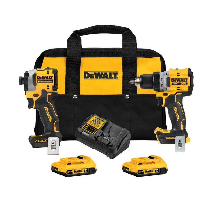 DeWalt DCK2051D2 20V Max XR Cordless Drill/Driver and Atomic Impact Driver Combo Kit (2-Tool)