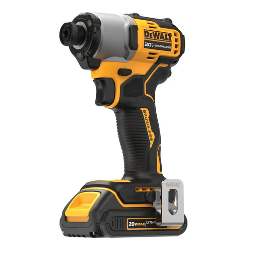 DeWalt DCK228E2 20V MAX 2-Tool Brushless Hammer Drill Power Tool Combo Kit with Soft Case - 2