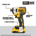 DeWalt DCK248D2 20V Brushless Cordless 1/2" Drill Driver/1/4" Impact Driver Combo Kit (2-Tool) - 3