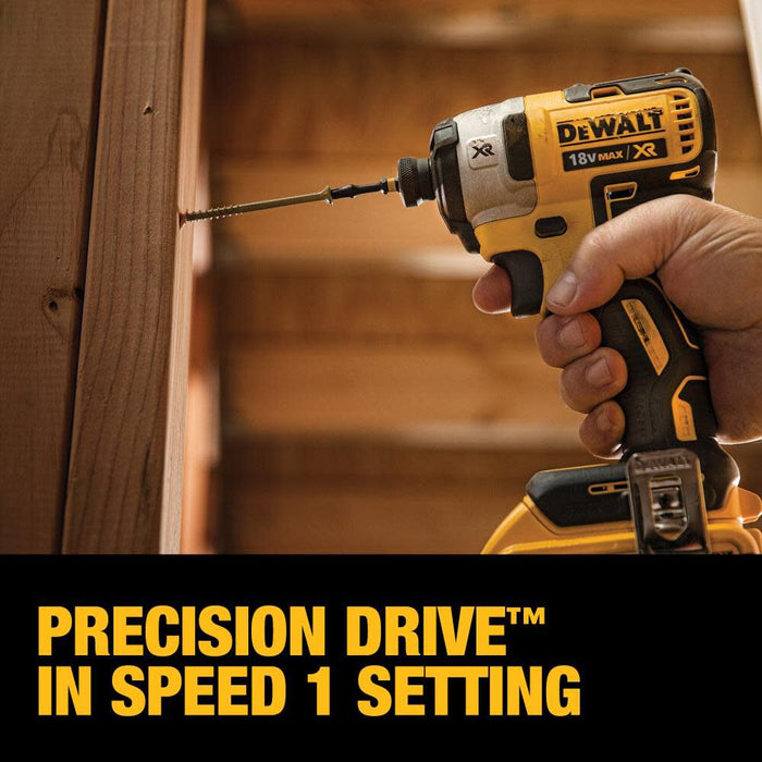 DeWalt DCK248D2 20V Brushless Cordless 1/2" Drill Driver/1/4" Impact Driver Combo Kit (2-Tool) - 8