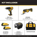 DeWalt DCK251D2 20V Max Brushless Drill Driver and Oscillating Multi Tool Combo Kit (2 Batteries and Charger) - 2