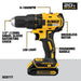 DeWalt DCK251D2 20V Max Brushless Drill Driver and Oscillating Multi Tool Combo Kit (2 Batteries and Charger) - 3