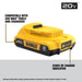 DeWalt DCK251D2 20V Max Brushless Drill Driver and Oscillating Multi Tool Combo Kit (2 Batteries and Charger) - 5