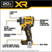 DeWalt DCK251E1QQ1 20V MAX Brushless 2-Tool Combo Kit with XR Batteries - 4