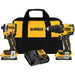 DEWALT DCK254E2 ATOMIC™ 20V MAX* Brushless Hammer Drill and Impact Driver Combo Kit with DEWALT POWERSTACK™ Compact Batteries
