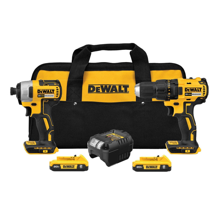 DeWalt DCK277D2 20V MAX* Brushless 2-Tool Combo Kit