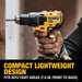 DeWalt DCK540D1 20V MAX 5-Tool Cordless Combo Kit with Battery and Charger (2Ah Battery) - 8