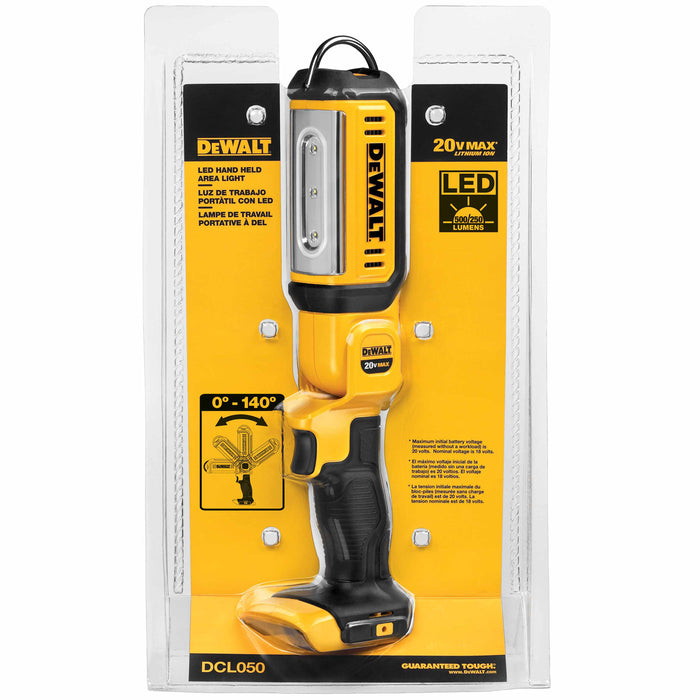 DeWalt DCL050 20V MAX* LED Hand Held Area Light - 6