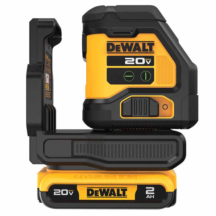 DeWalt DCLE34021D1 Atomic 20V Max Green Cross Line Laser Kit - 3