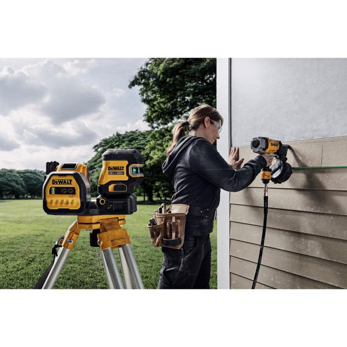 DeWalt DCLE34220G 20V Cross line 2 Spot Combo Laser Kit w/ Battery - 6