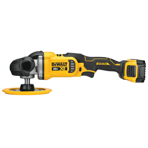 DeWalt DCM849P2 20V MAX XR 7" Cordless Variable Speed Rotary Polisher Kit - 2