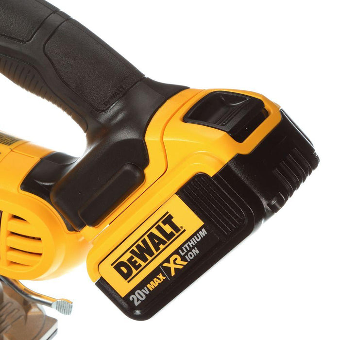 DeWalt DCS334P1 20V MAX* XR Cordless Jig Saw (5 Ah) Kit - 5