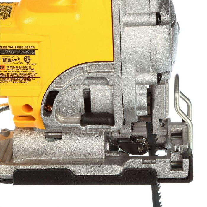 DeWalt DCS334P1 20V MAX* XR Cordless Jig Saw (5 Ah) Kit - 7