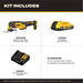 DeWalt DCS354D1 20V MAX Brushless Cordless Oscillating Multi-Tool, Kit - 2