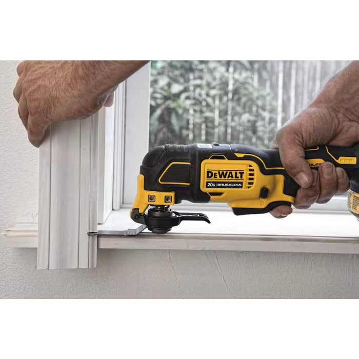 DeWalt DCS354PK 20V MAX Oscillating Tool Kit with 3Ah Battery - 6